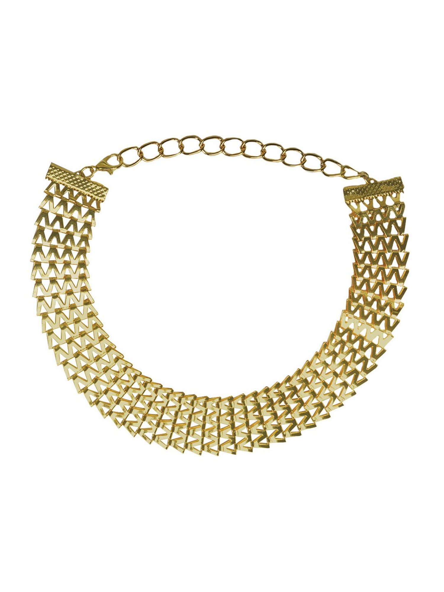 Joker & Witch Statement Golden Choker Necklaces