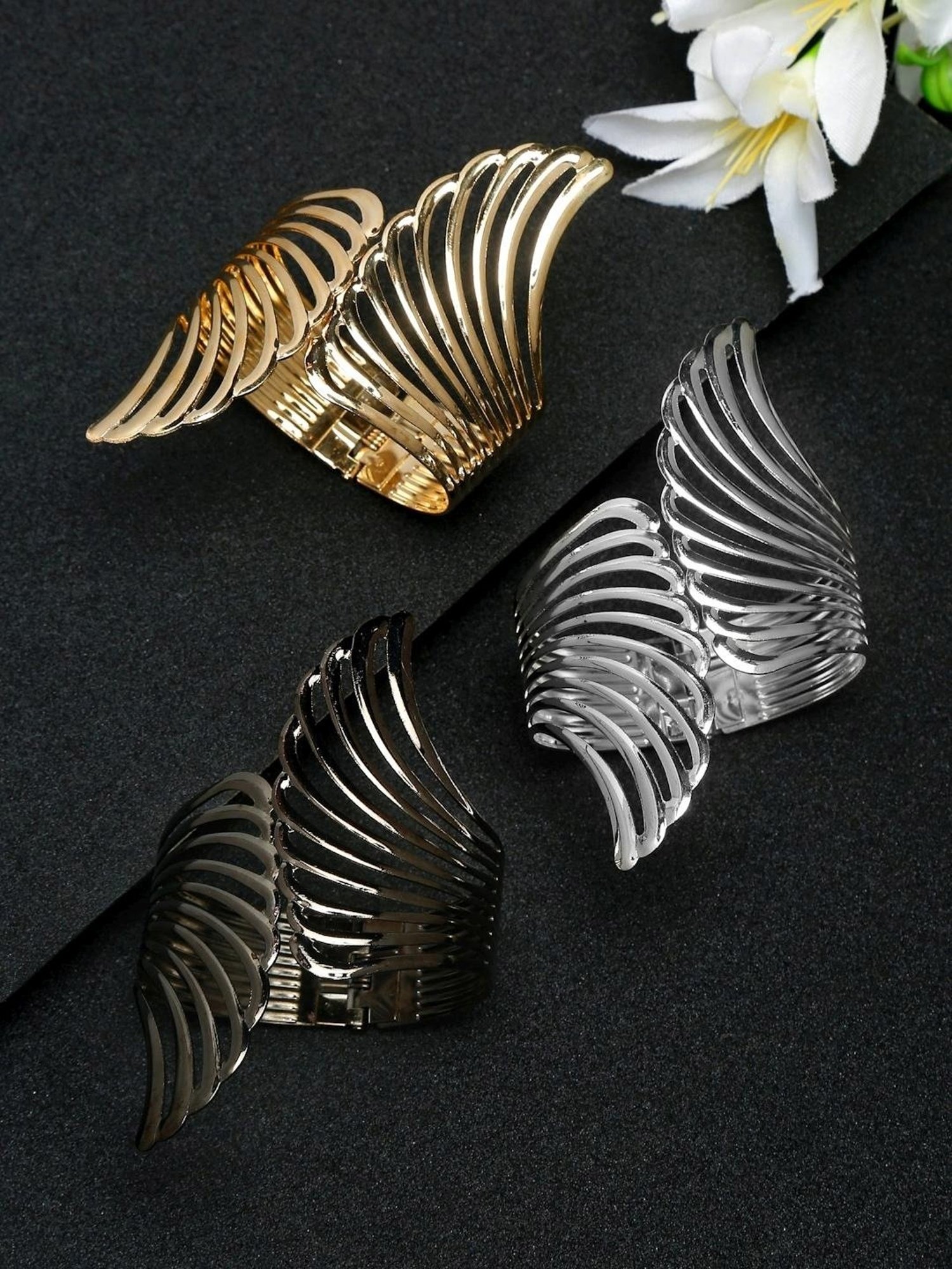 YouBella Jewellery Classic Bracelet - Set of 3