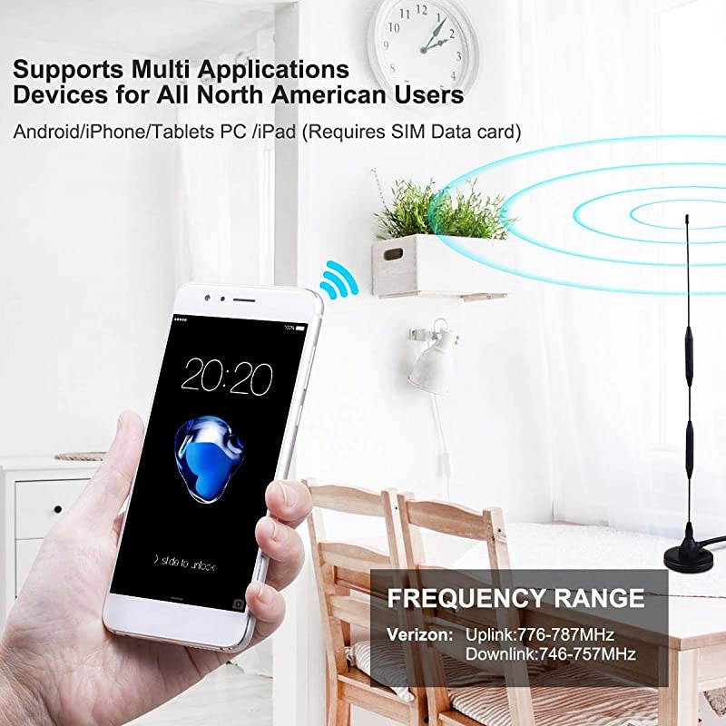Phone Signal Booster Verizon Phone Booster Verizon Signal Booster 4G LTE Band13 700Mhz Home Signal Booster Verizon Phone Repeater ular Signal Amplifier Extender