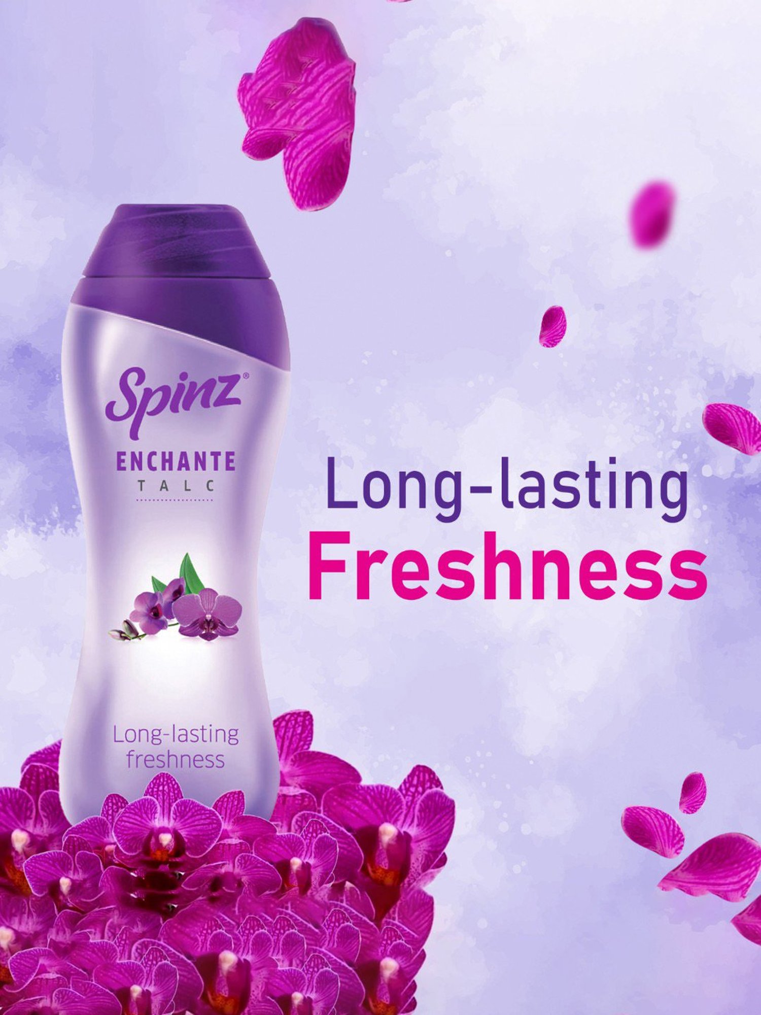 Pond's Starlight Perfumed Talc Orchid and Jasmin Notes - 100 gm