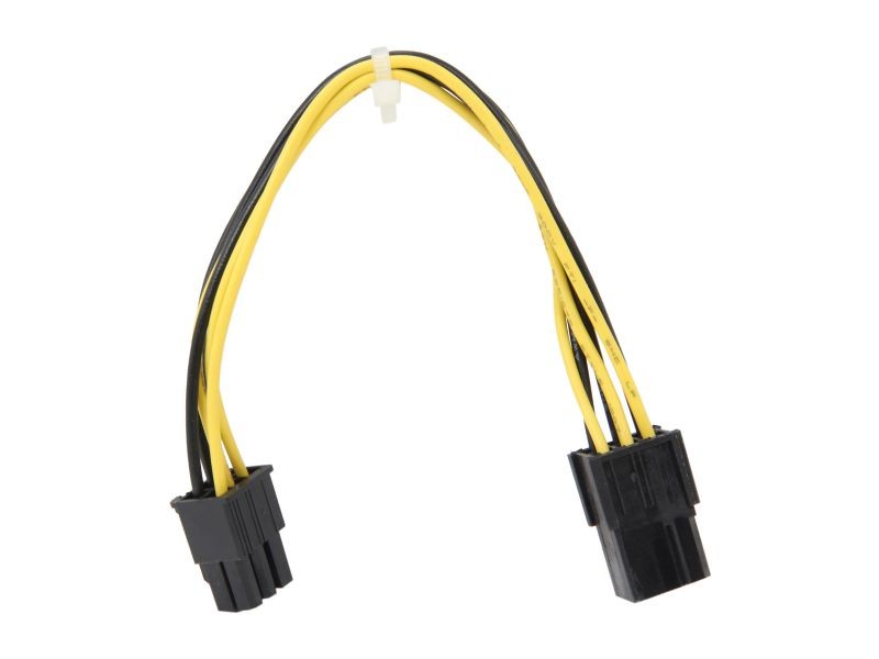 StarTech.com PCIEX68ADAP 6.1 in. PCI Express 6 pin to 8 pin Power Adapter Cable