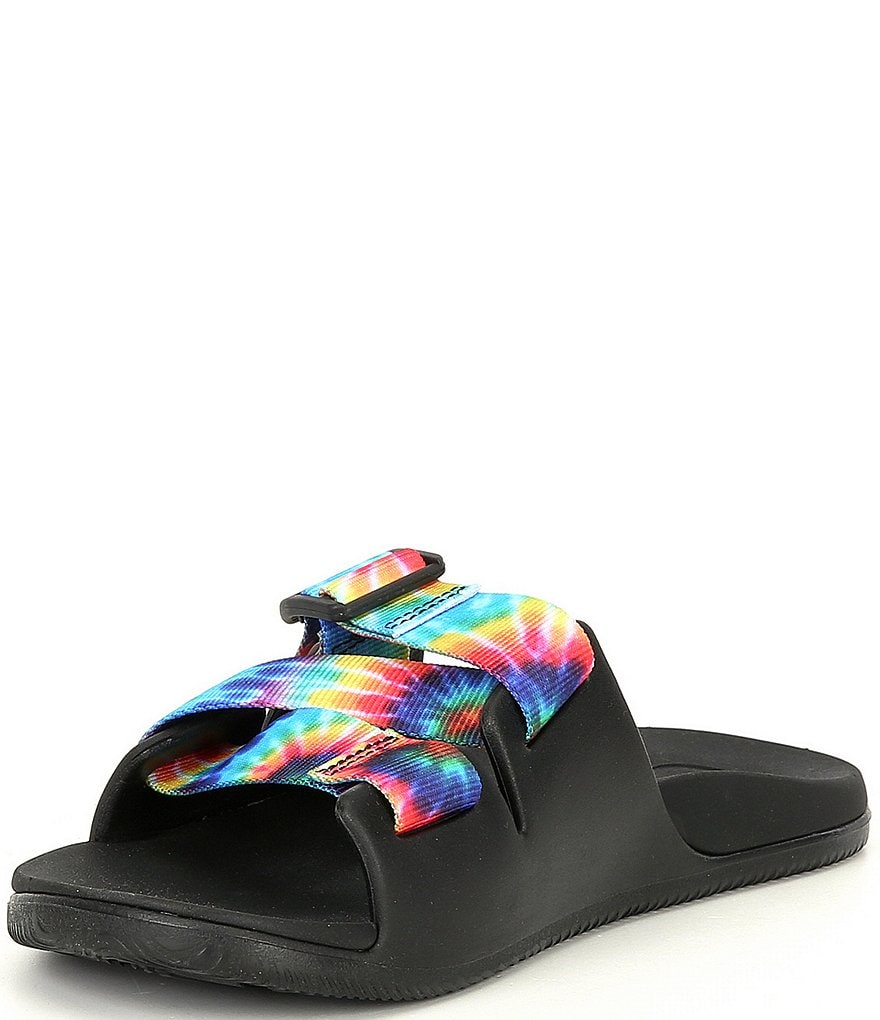 Chaco Women's Tie-Dye Chillos Adjustable Slides