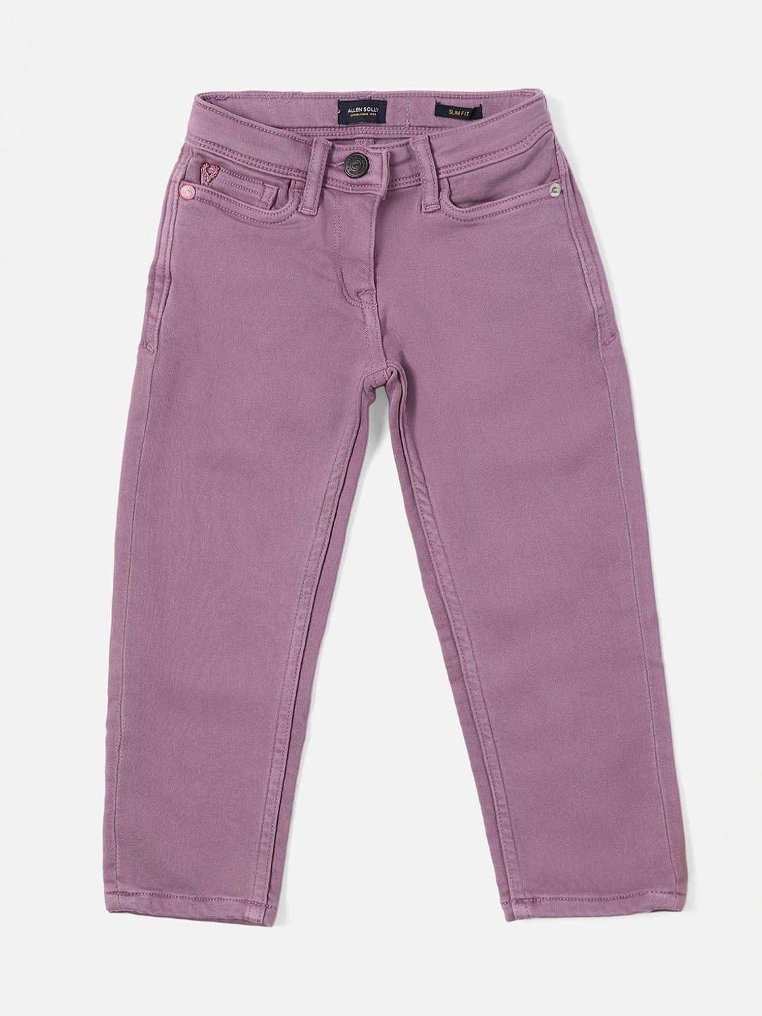 GJ baby Girls Blue Washed Jeans