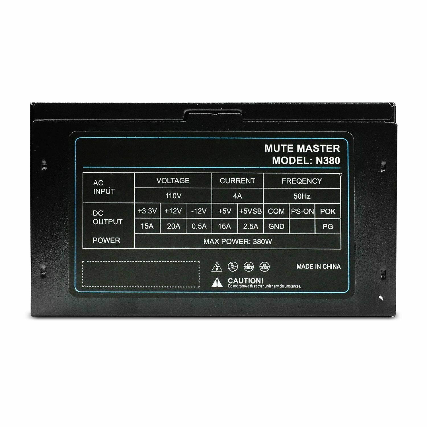400W ATX PC Computer Desktop Power Supply SATA 20/24pin 300/350W 50Hz