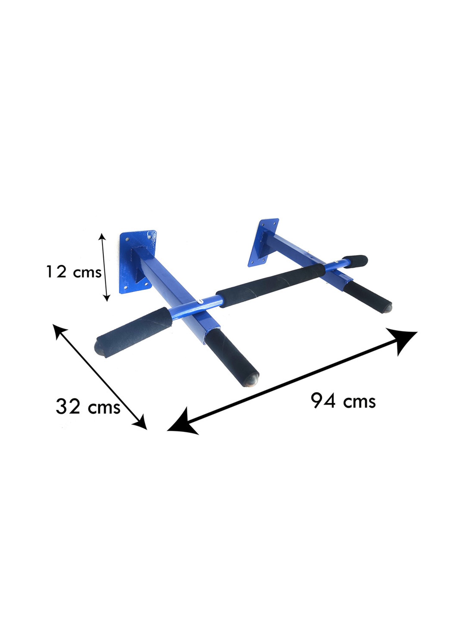 Protoner Wall Moutning Chinup Bar (Blue) Size - 93x19x12