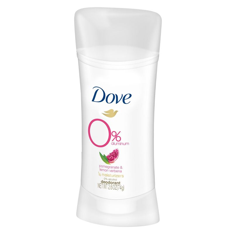 Dove 0% Aluminum Pomegranate & Lemon Verbena Deodorant Stick - 2.6oz