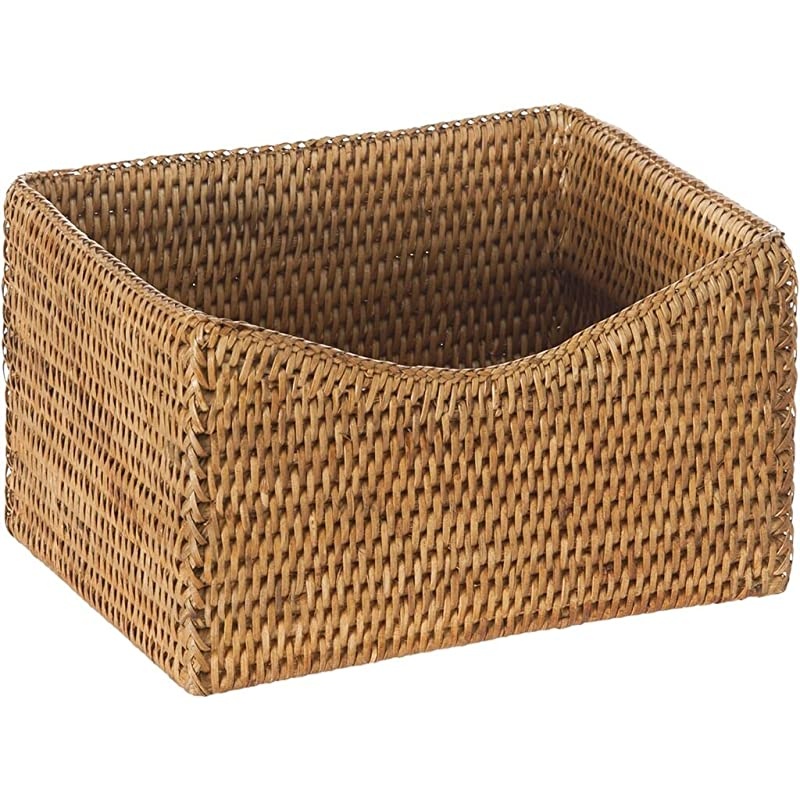 1060079 La Jolla Rattan Organizing and Shelf Basket 975 x 8 x 55 HoneyBrown