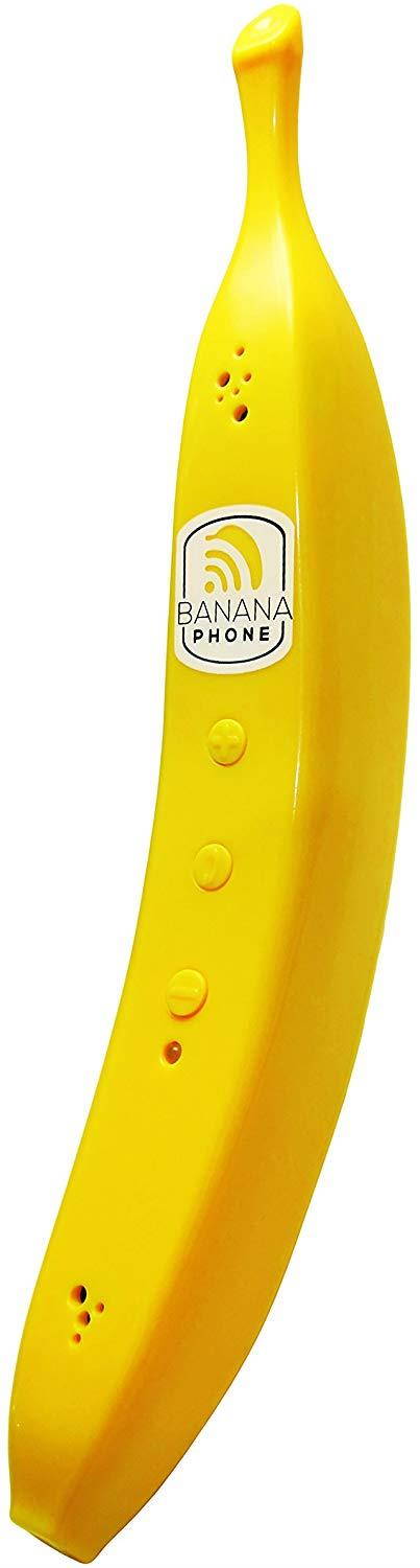 Banana Phone - World's First Banana Shaped Wireless Bluetooth Mobile Handset Fun Novelty Cell Phone Accessory