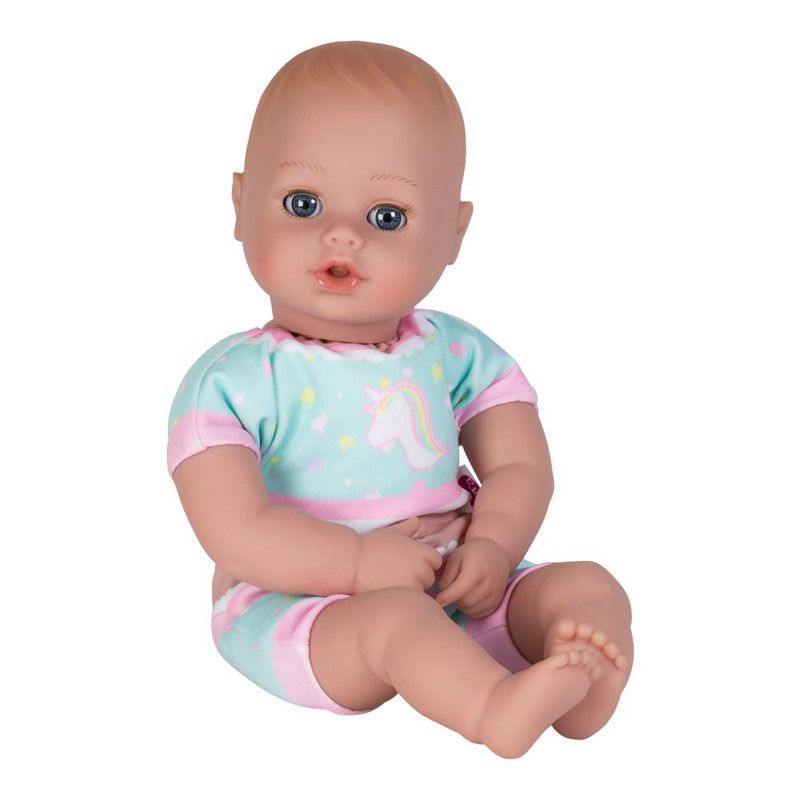 Adora Baby Bath Toy Unicorn, 13 inch Bath Time Doll with QuickDri Body