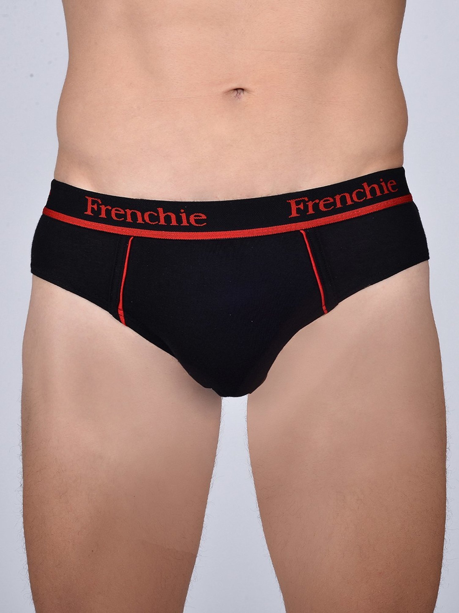 Frenchie Assorted Cotton Skinny Fit Briefs - Pack Of 5