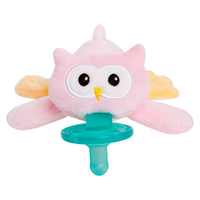 WubbaNub Owl Pacifier - Pink