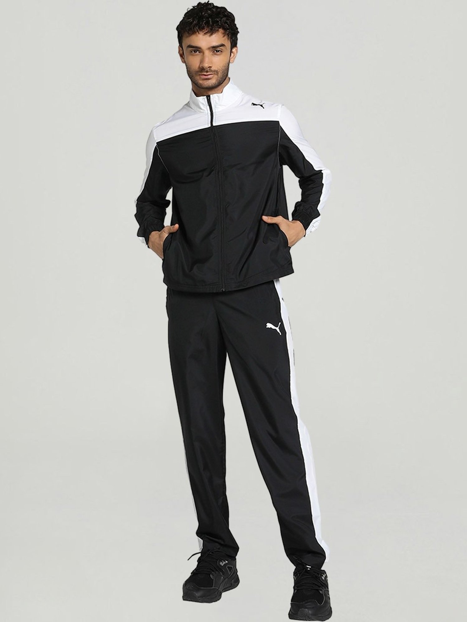 Rock.It Blue Regular Fit Printed TrackSuit