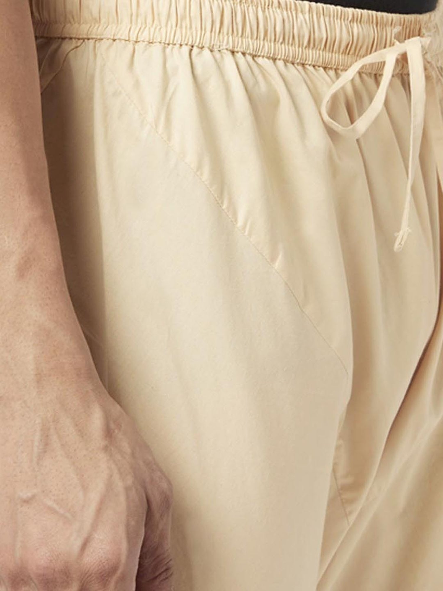 Indus Route by Pantaloons Beige Cotton Regular Fit Churidars