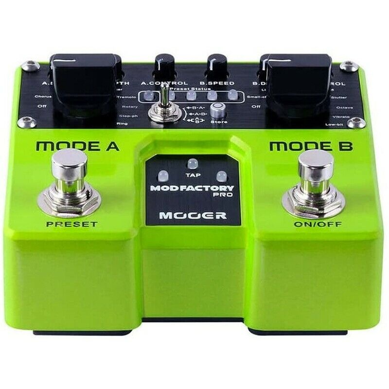 Mooer Mod Factory Pro Dual Modulation Stereo Guitar Effects Pedal