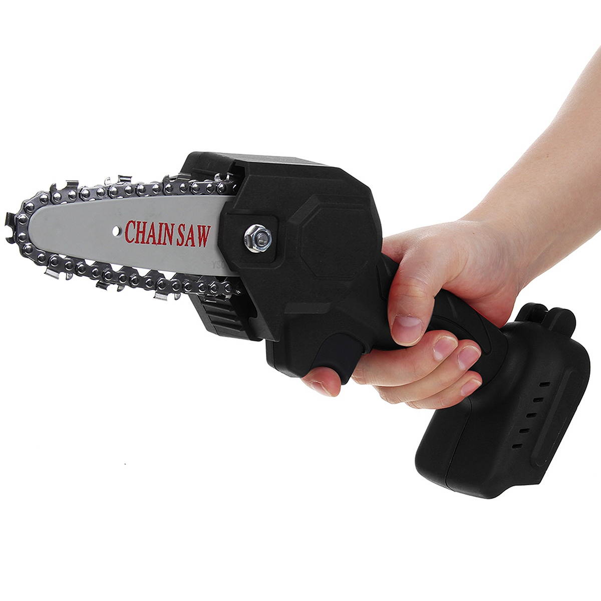 26V 4inch Rechargeable Portable Saw Woodworking Electric Saws High Carbon Steel-Two Batteries