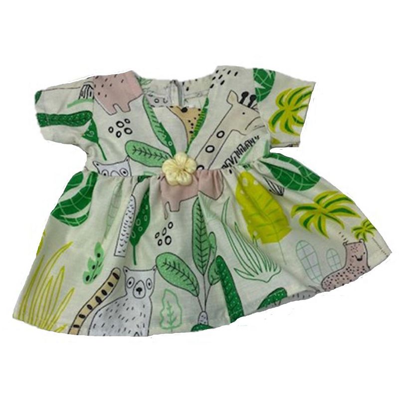 JC Toys Lil' Cutesies Twins 8.5" All Vinyl Baby Doll with Stroller