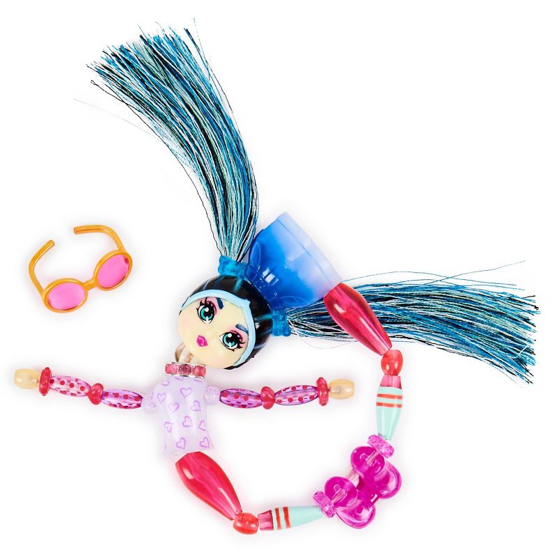Twisty Girlz - Beadbox Betty Transforming Doll to Collectible Bracelet with Mystery Twisty Petz