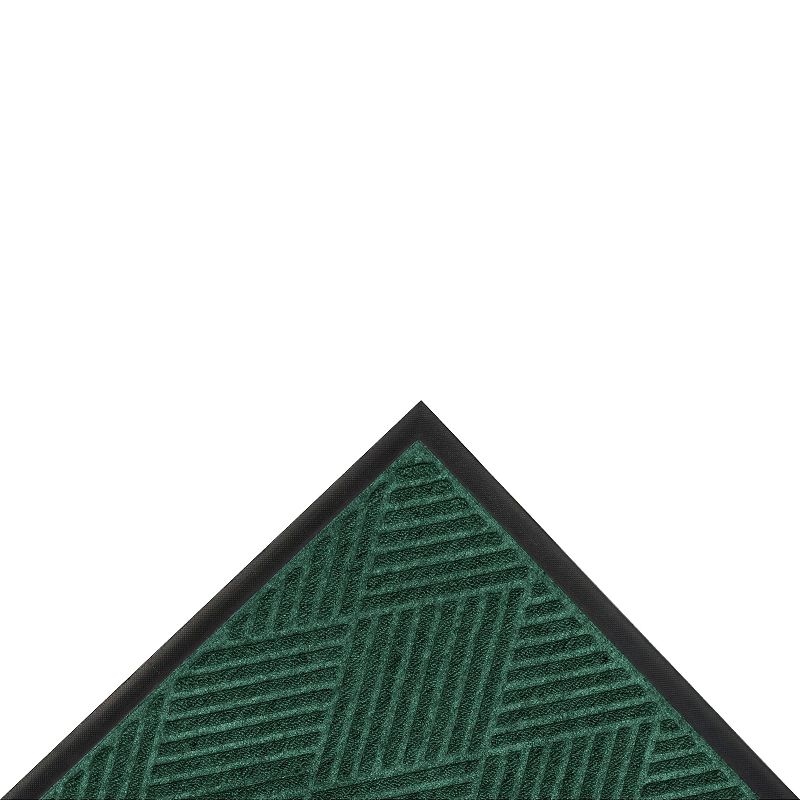 Dark Green Solid Doormat - (2'X3') - HomeTrax