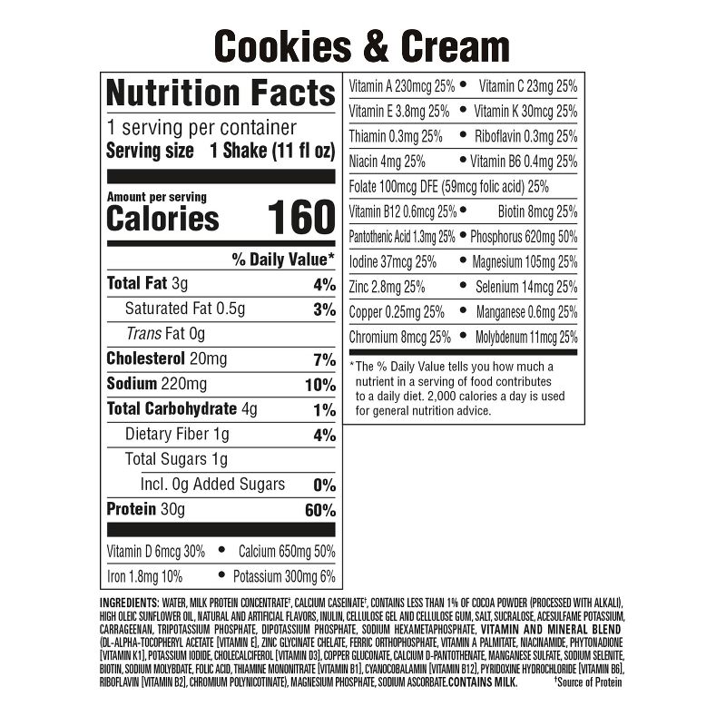 Premier Protein Shake - Cookies 'n Cream - 11 fl oz/4pk
