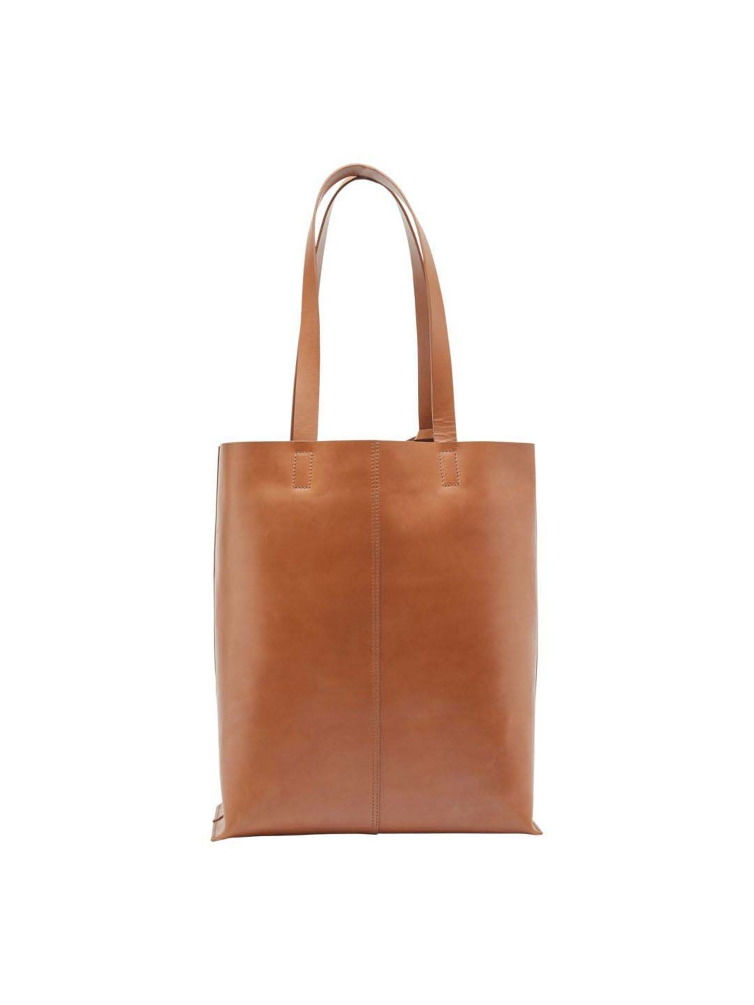 Tohl Down to Earth Brown Solid Medium Tote Handbag with pouch