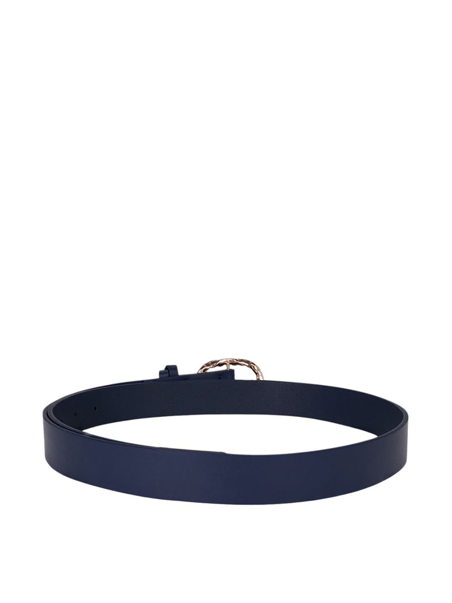 Hidesign Mariko Brown Solid Leather Narrow Belt