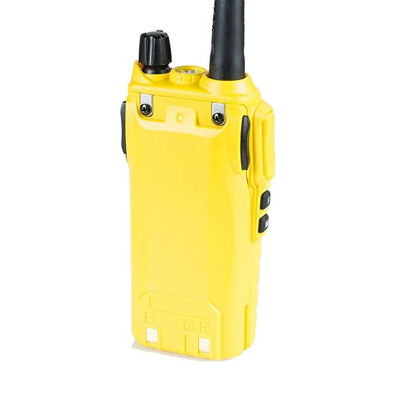 UV82HP Yellow High Power Dual Band Radio 136174mhz VHF 400520mhz UHF Amateur Ham Portable TwoWay
