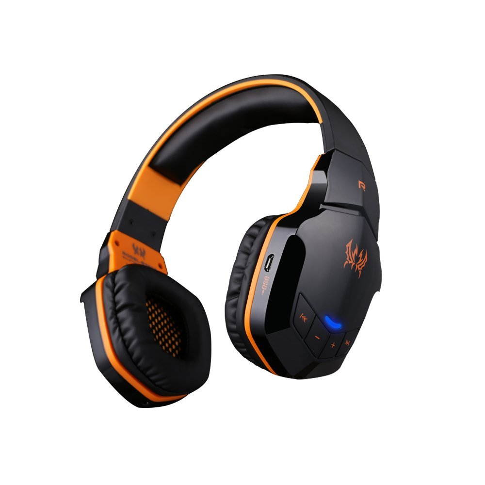 Kotion Each Pro Gaming Headset B3505 Wireless Headset (Orange+Black)