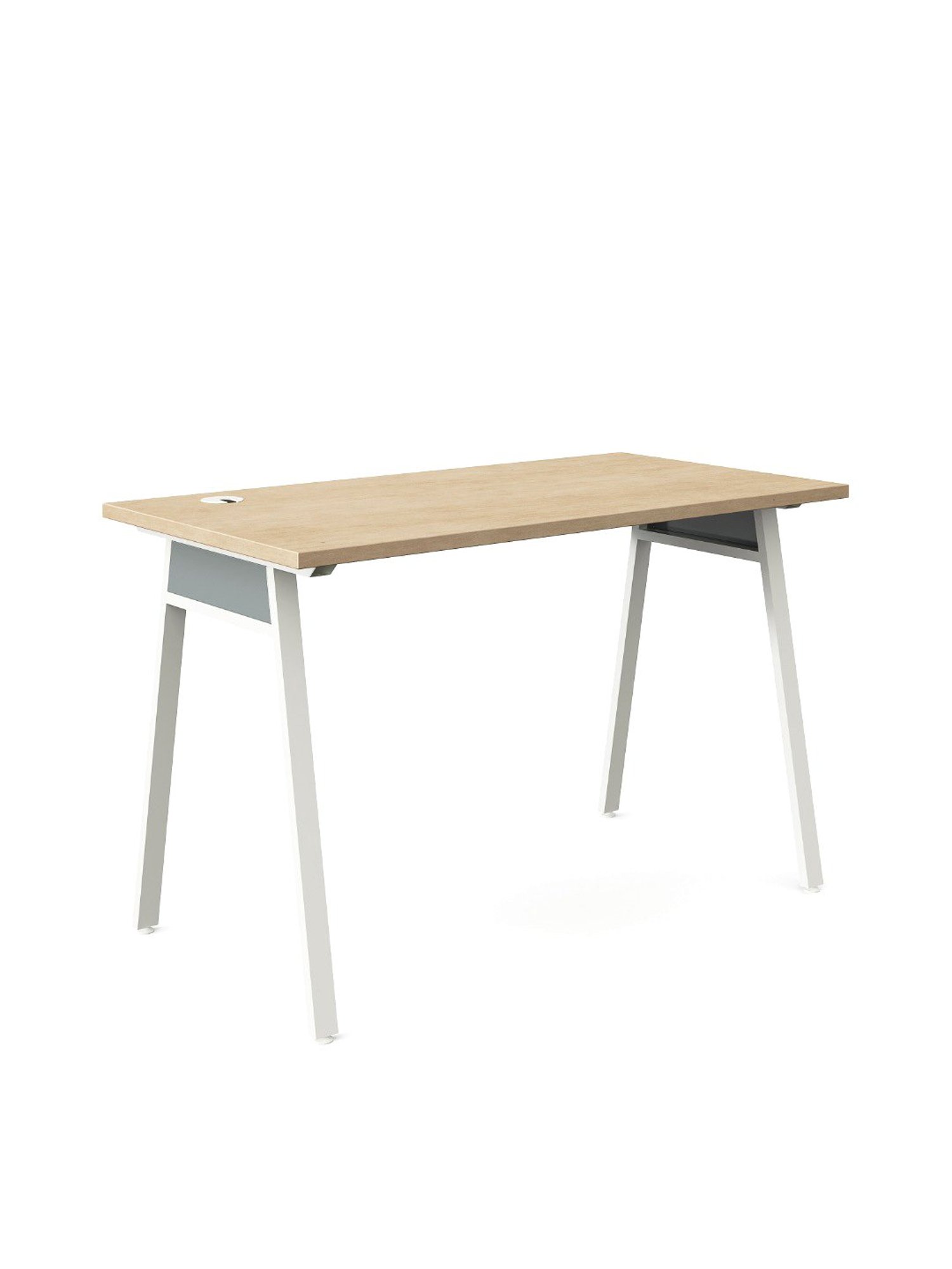 HNI India IONIC Engineered Wood Executive Office & Study Desk (White-900MM)