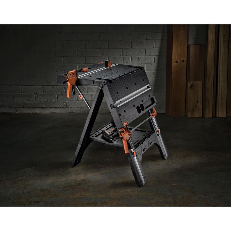 Worx WX051 Pegasus with (2) quick clamps and (4) clamp dogs