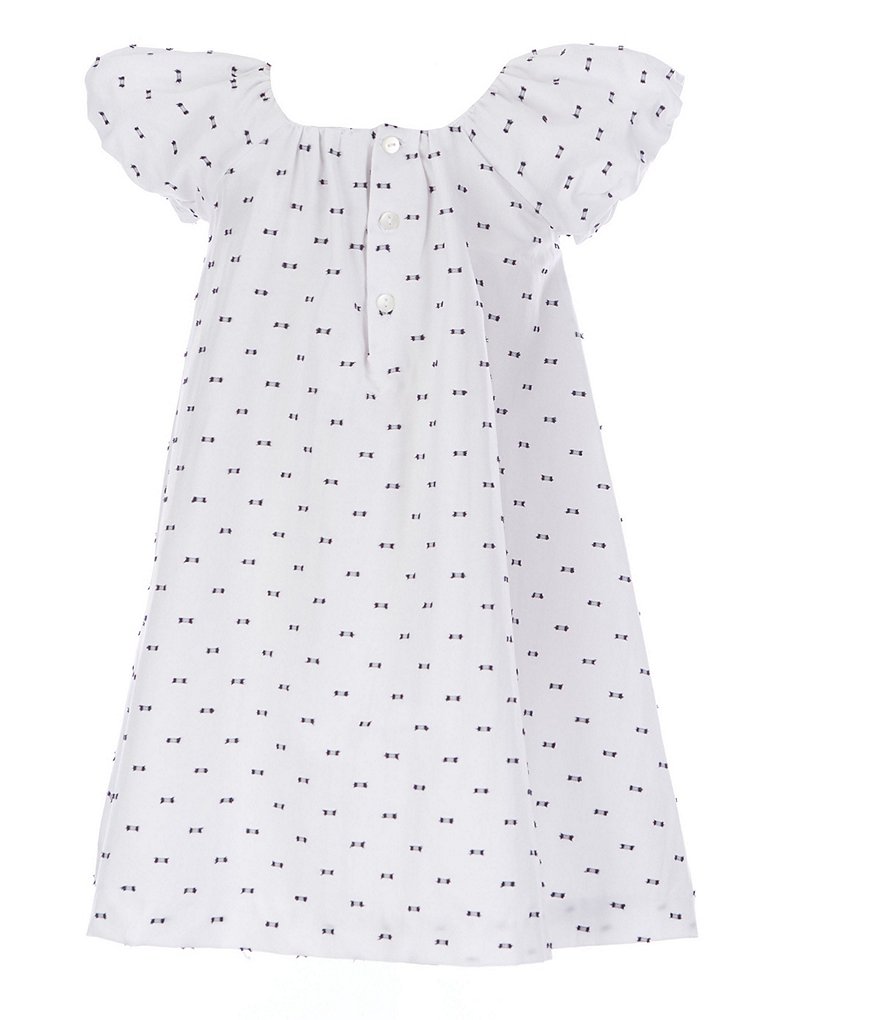 Edgehill Collection Mommy & Me Toddler Girls 2T-4T Swiss Dot A-Line Dress