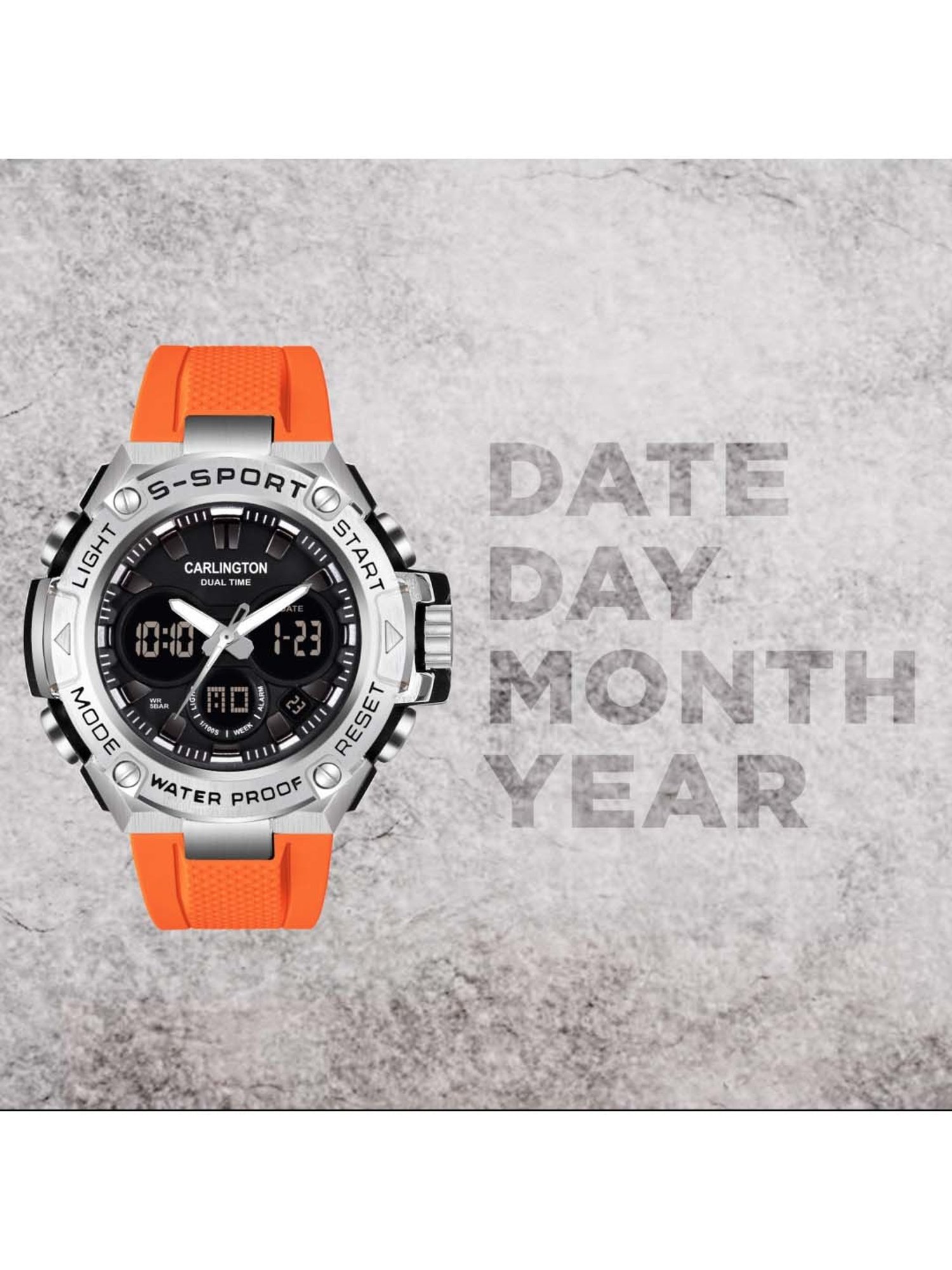 CARLINGTON Endurance 9107 Analog-Digital Watch for Men