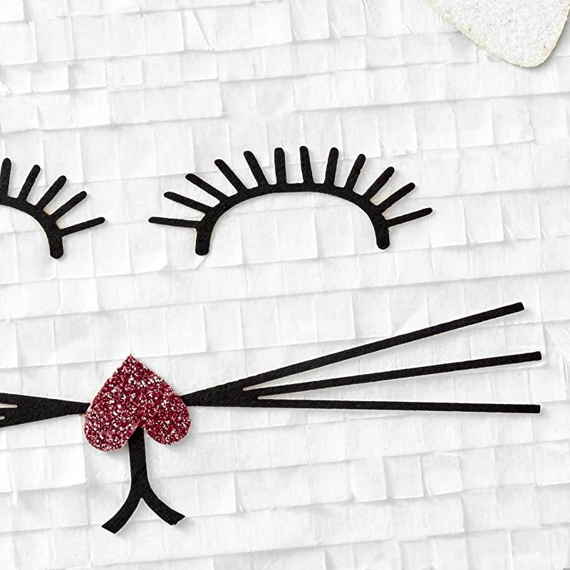 Signature Birthday Card for Girl Cat Pi&ntilde;ata