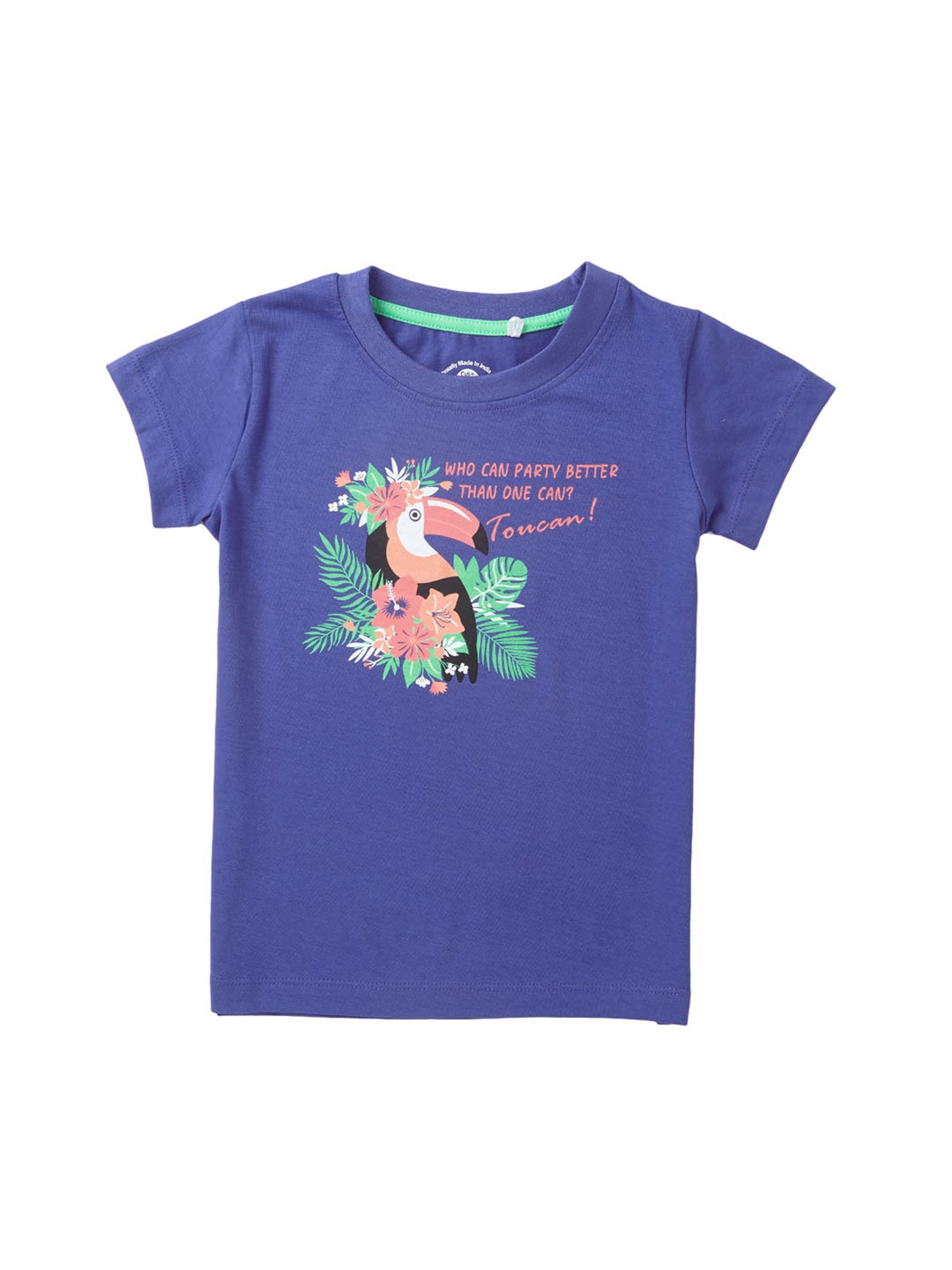 Cub McPaws Kids Multicolor Printed  T-Shirts