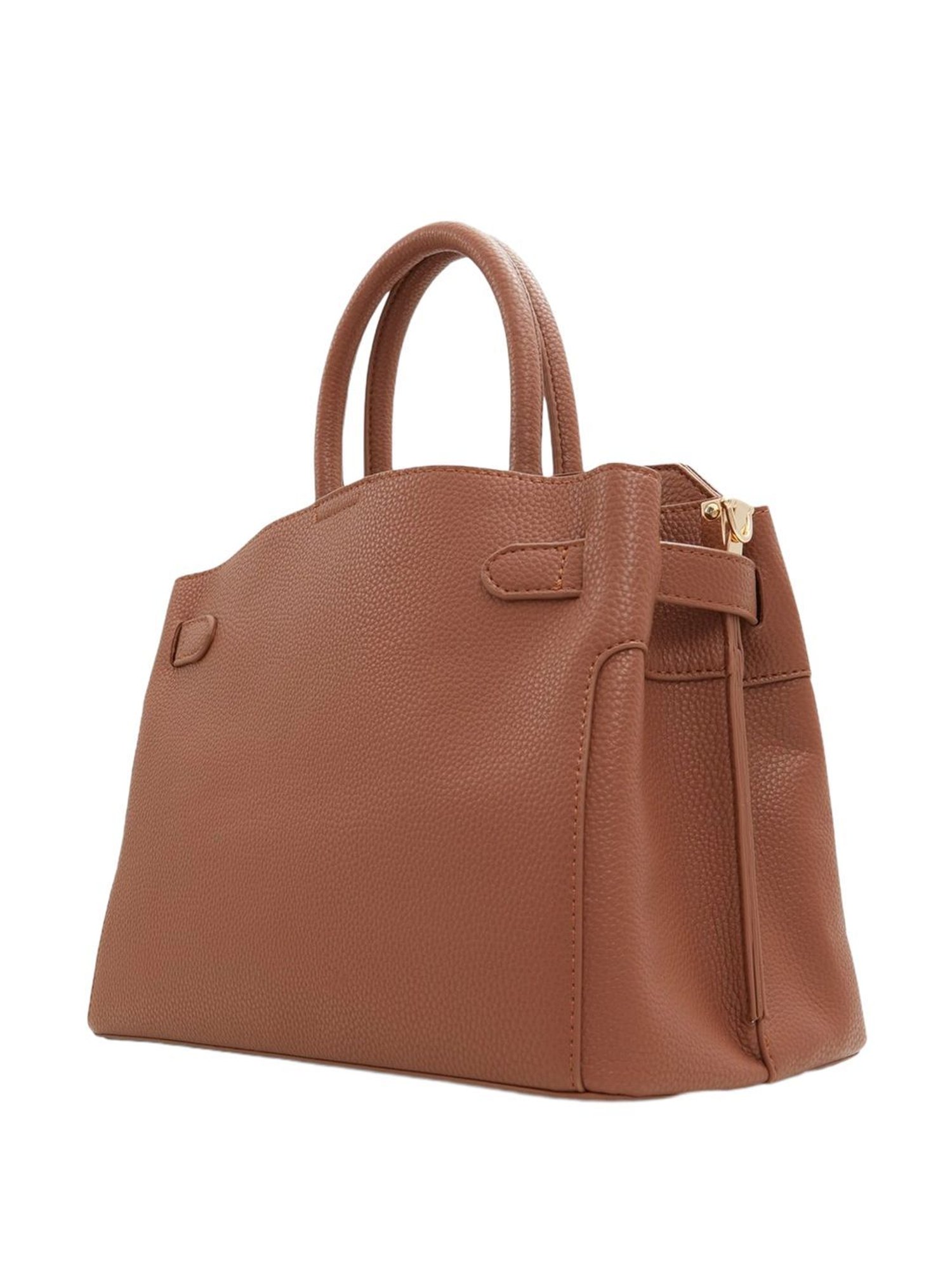 Call It Spring Brown Solid Medium Handbag