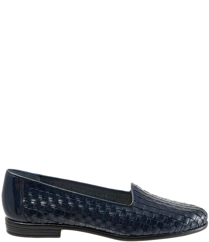 Trotters Liz Woven Leather Loafers
