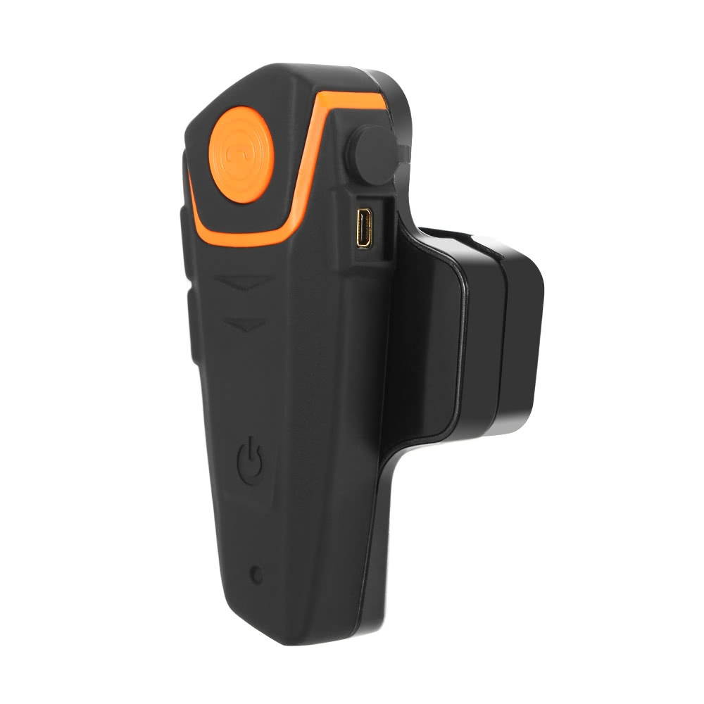 BT-S2 Motorcycle Helmet Bluetooth Intercom Waterproof Wireless Interphone