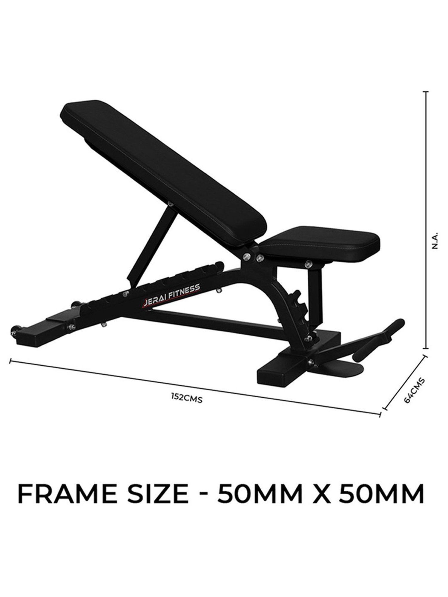 Jerai Fitness JBR-110 Super Bench (Black)