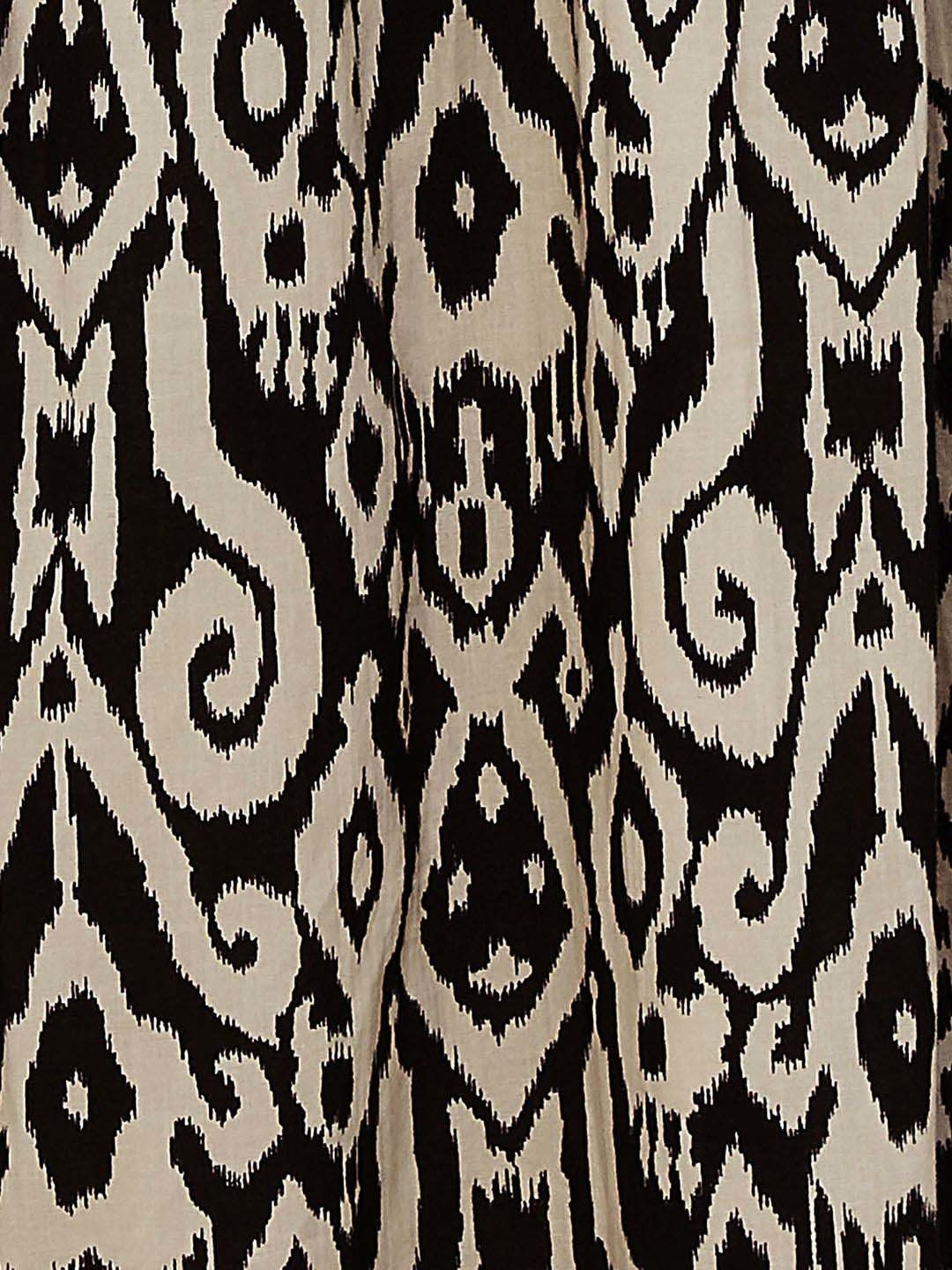 Colour Me by Melange Black Cotton Printed Skirt