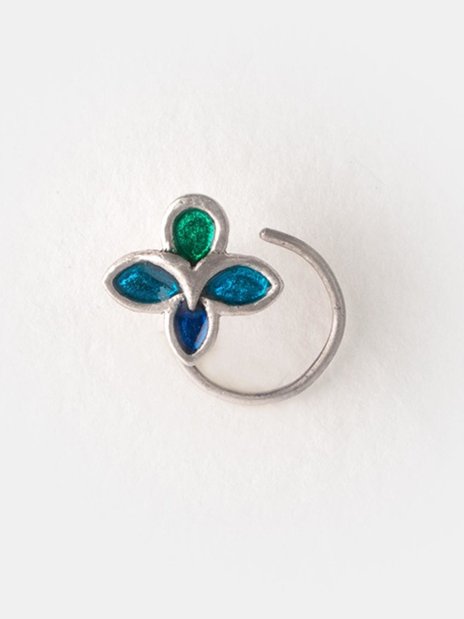 March by FableStreet 92.5 Sterling Silver Classic Nose Ring