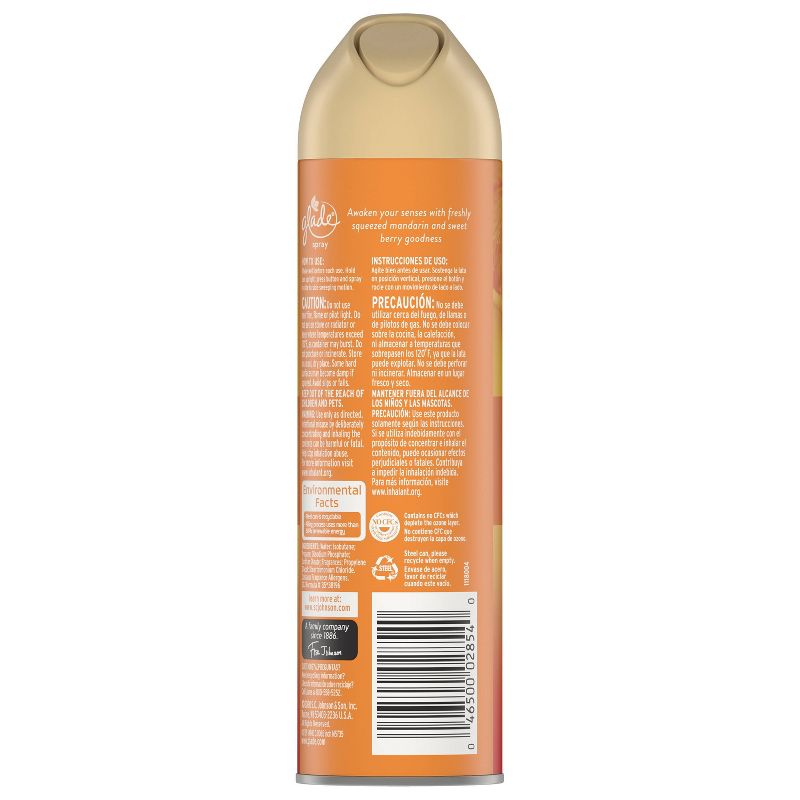Glade Citrus & Shine Aerosol - 8oz