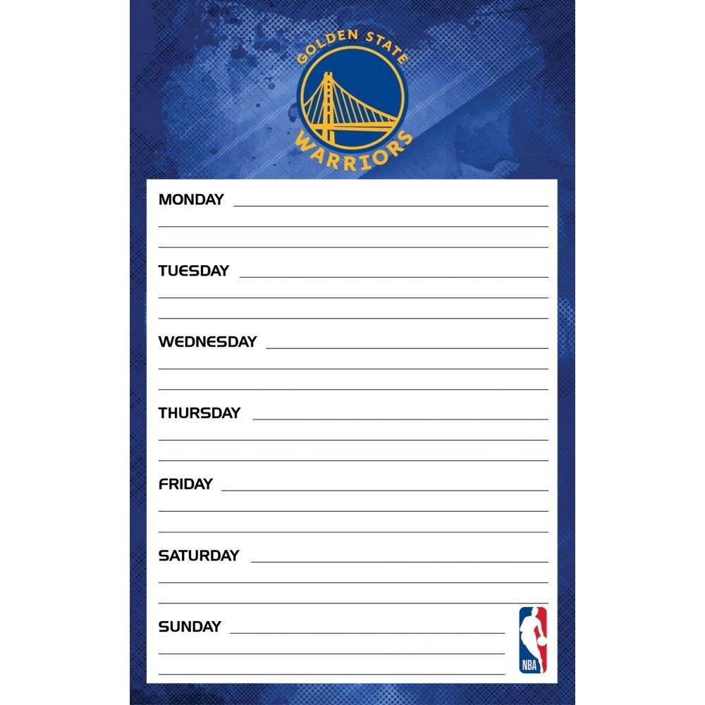 TURNER SPORTS Golden State Warriors Jumbo Planner (8135025)