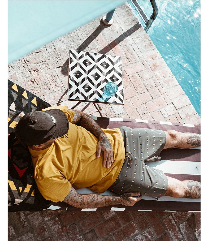 Billabong Sundays Layback Performance 17#double; Outseam Walk Shorts