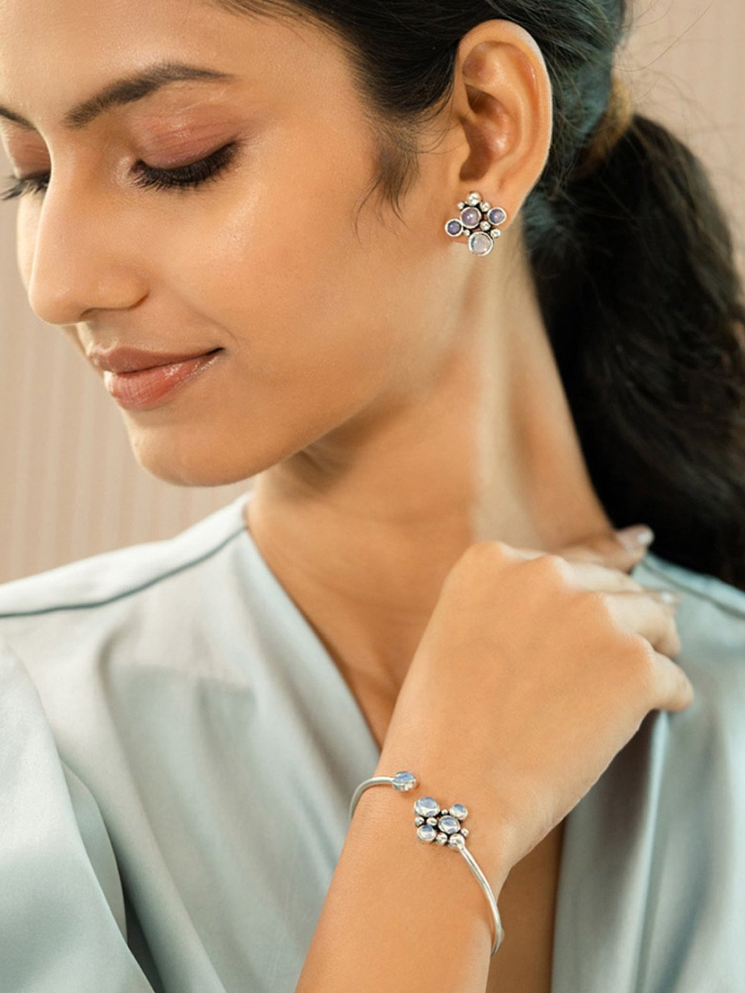 Shaya 92.5 Sterling Silver A Rediscovered Song Bracelet for Women