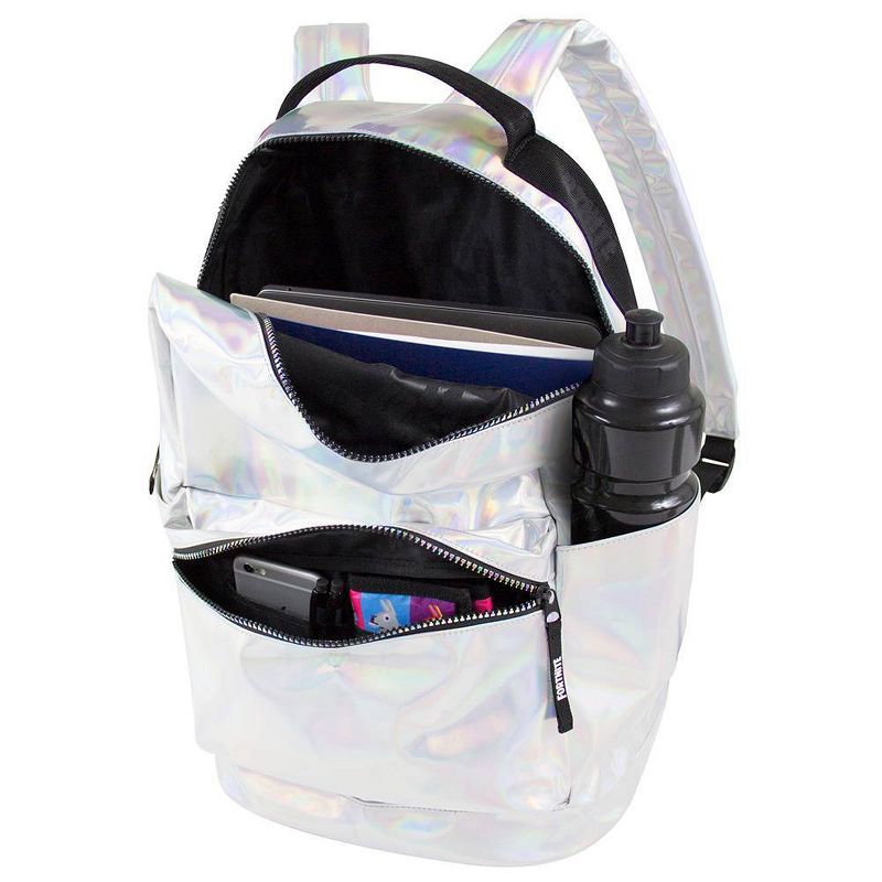 Fortnite 18" Stamped Backpack - Iridescent