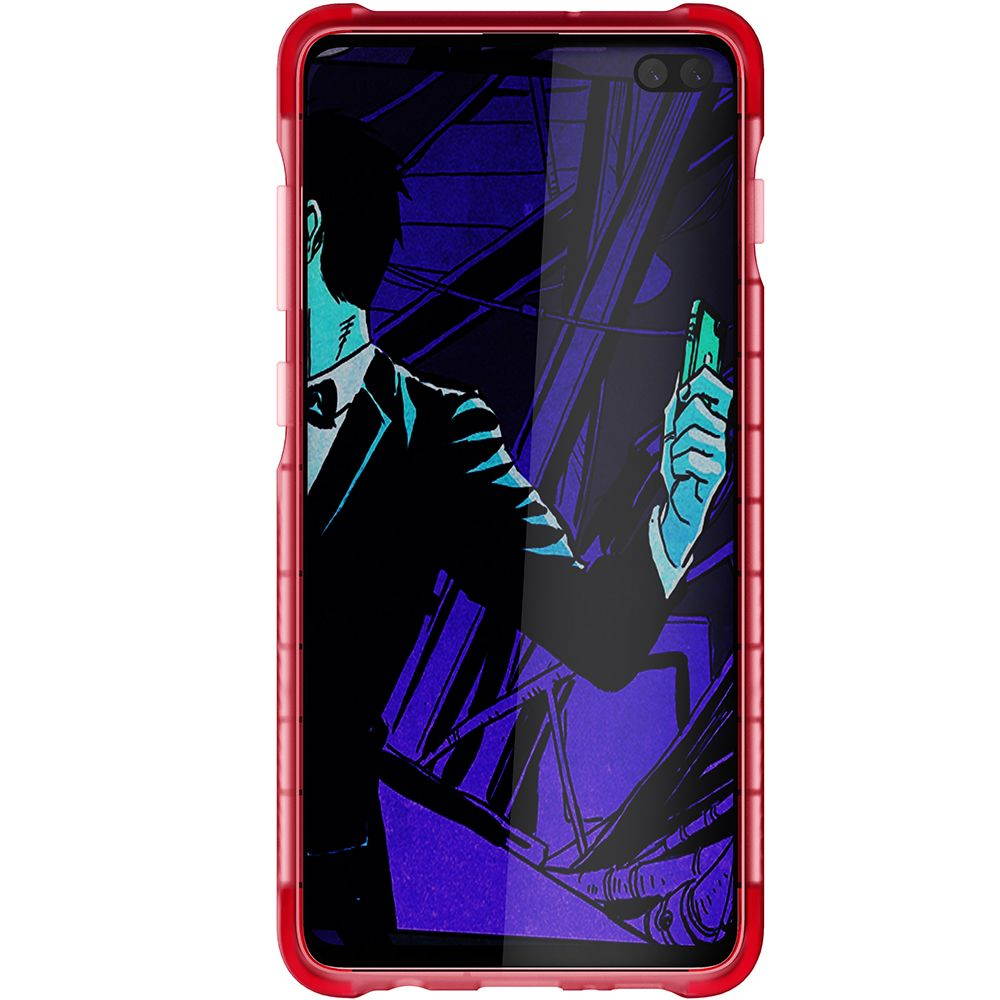 Ghostek Covert Clear Galaxy S10 Case with Super Slim Thin Design and Anti-Slip Grip Tough Shockproof Heavy Duty Protection and Wireless Charging Compatible for 2019 Galaxy S10 (6.1 Inch) - (Clear)