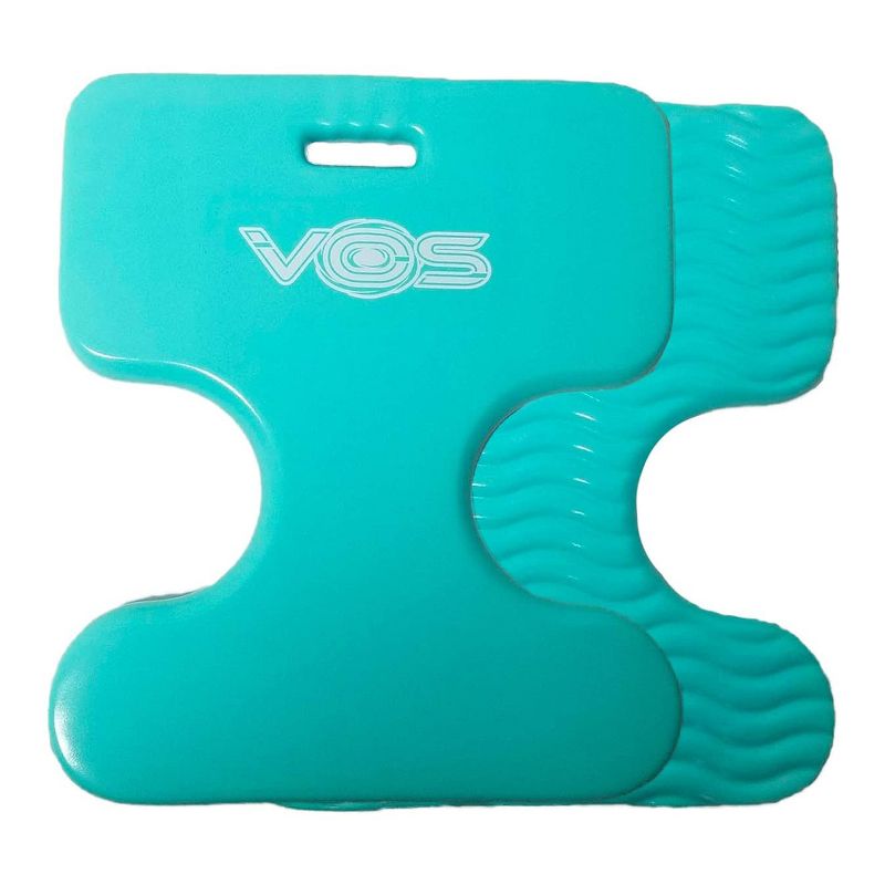 Vos Oasis Water Saddle Swimming Pool Float Lounge Seat for Adults & Kids, Made with UV Resistant Foam for Floating, Seafoam Green (2 Pack)