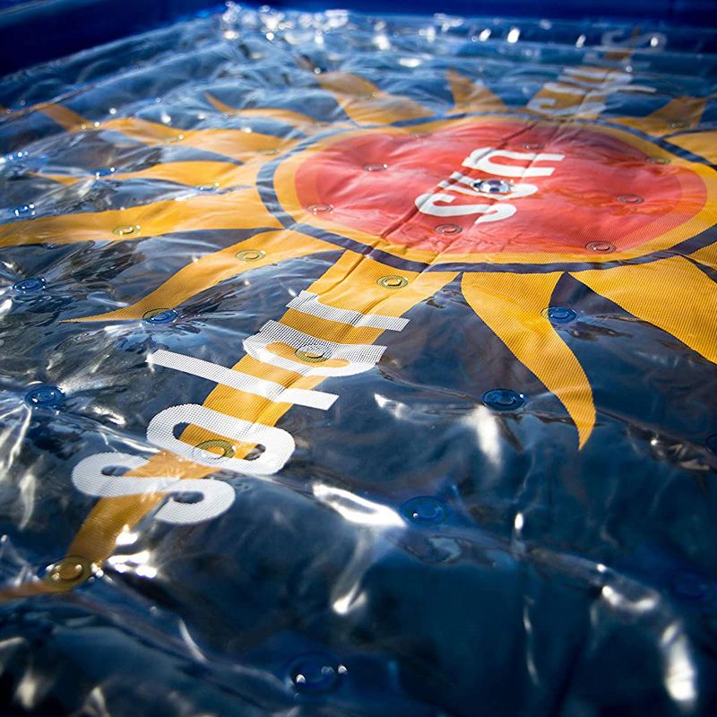 Solar Sun Rings SSSA-SB-02 UV Resistant Above Ground Inground Swimming Pool Hot Tub Spa Heating Accessory Square Heater Solar Cover, Sunburst