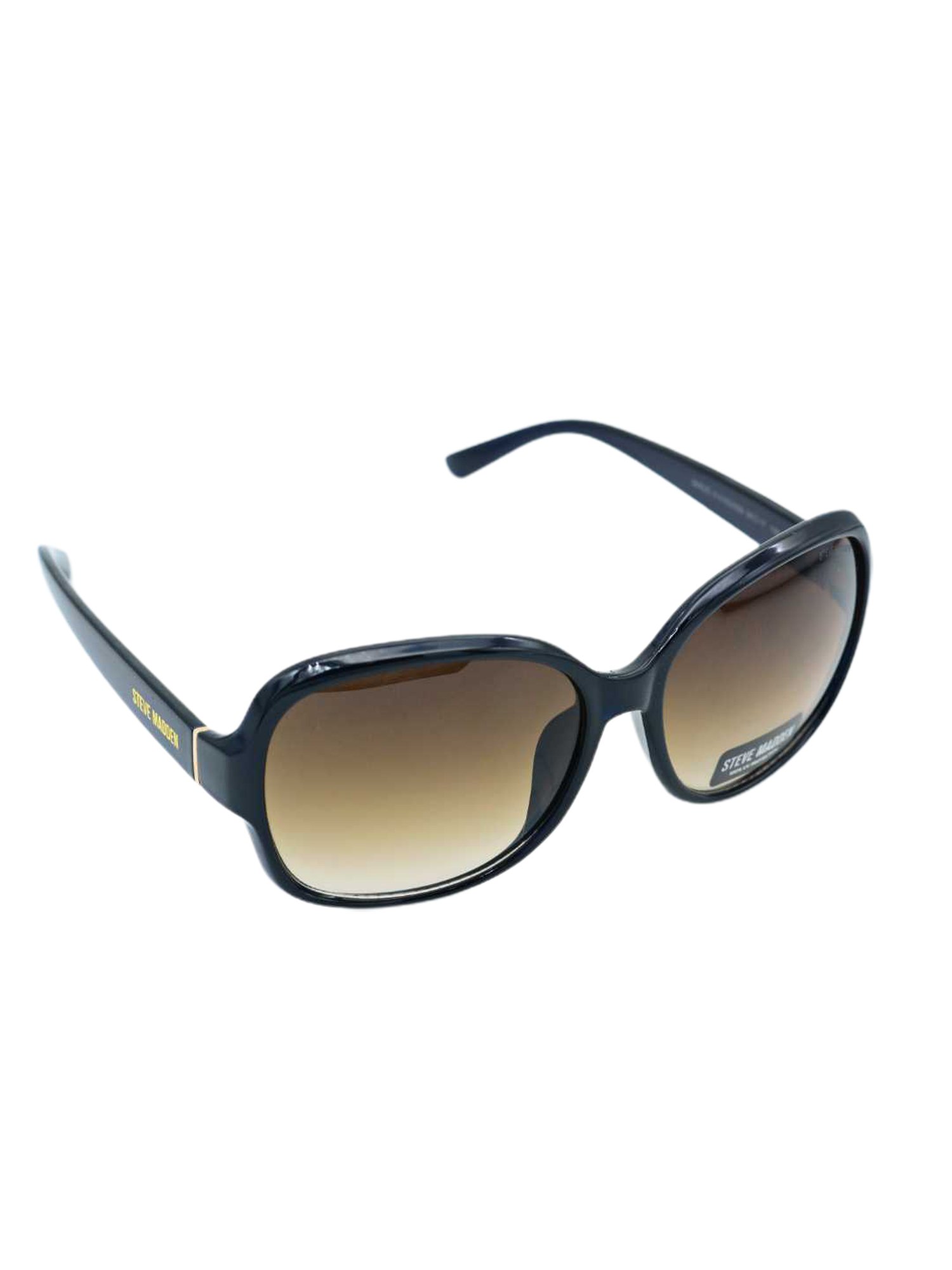 STEVE MADDEN Navy Oversize Irregular Sunglasses for Women