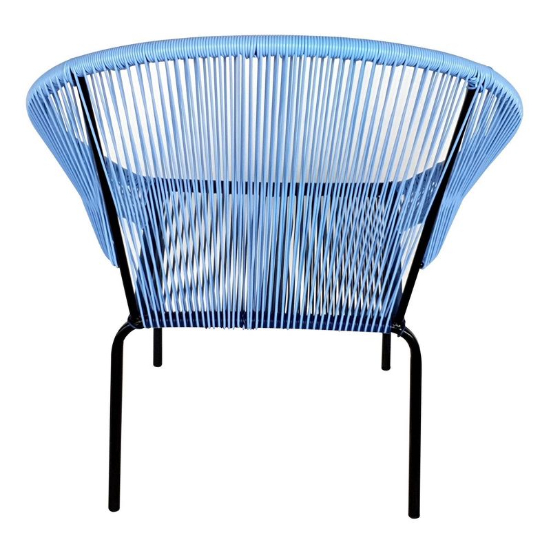 3pc Outdoor Conversation Set - Blue - TK Classics