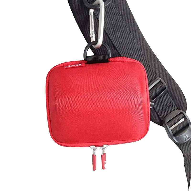 Hard Travel Case for OontZ Portable Bluetooth Speaker Case for OontZ Angle Solo Red